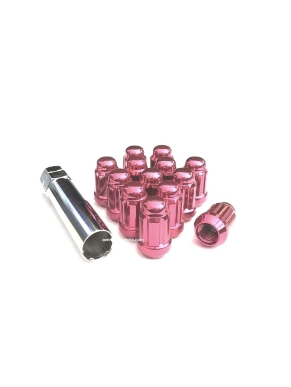 (20) 12x1.5 PINK SPLINE TUNER LUG NUTS WHEEL LOCKS FIT HONDA ACURA MAZDA LEXUS